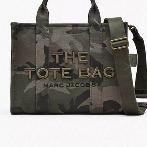 Marc Jacobs Green Camouflage Messenger Bag
